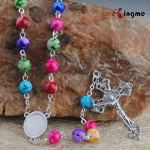 Plastic beads rosary